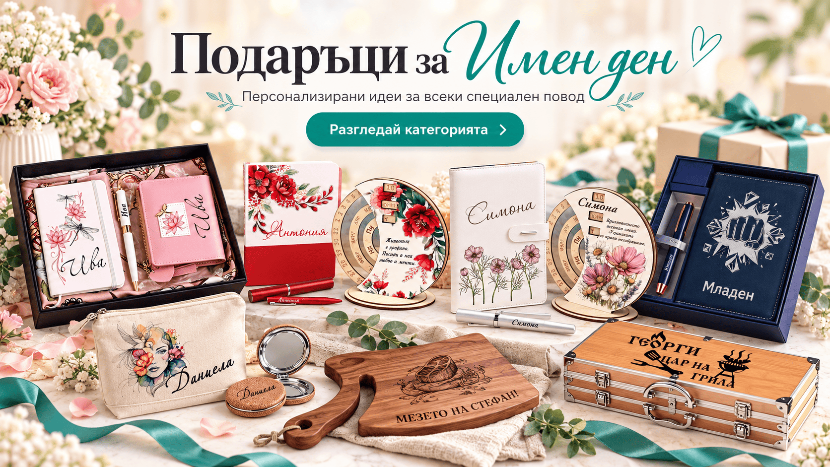 Подаръци за имен ден